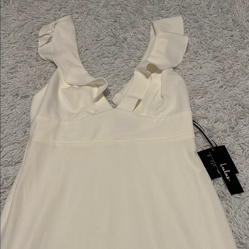 Lulu's Ruffle Sleeve Dress